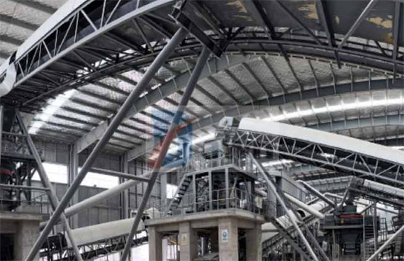 300T/H granite, construction waste crushing plant