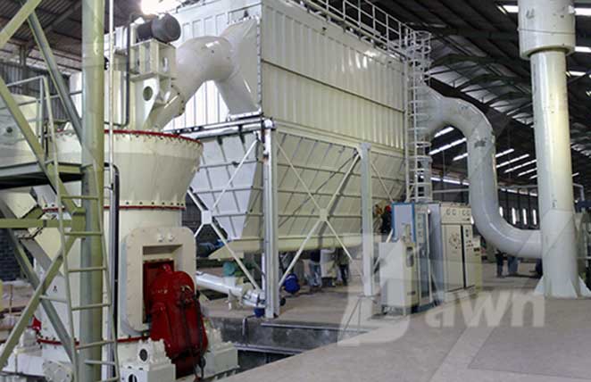 Visited a lime powder production site in the southwestern region of China.