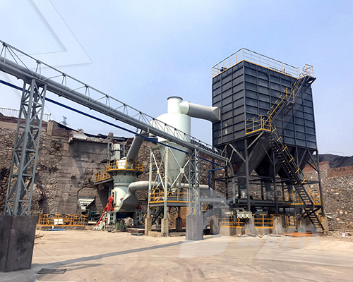 280tph limestone grinding line in Dalian, China