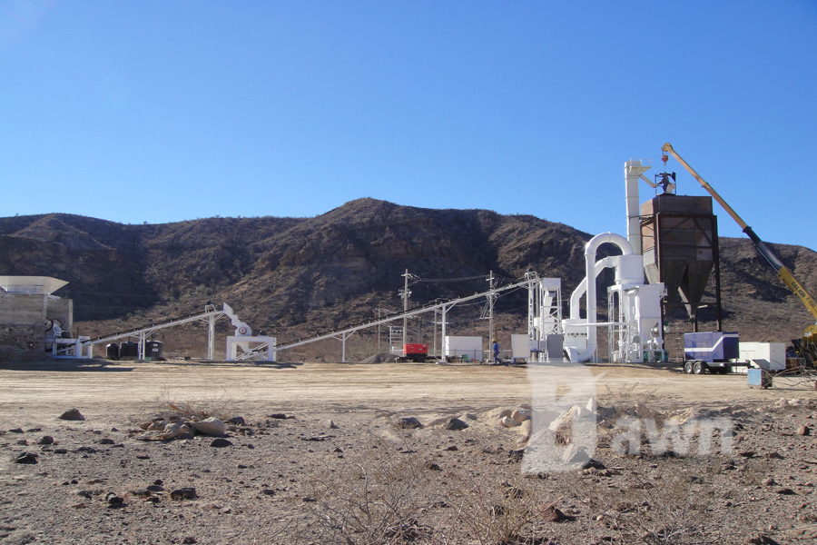 Gypsum TGM130 Grinding Plant in Mexico