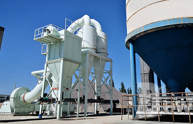 Limestone powder production line for asphalt mixing plant