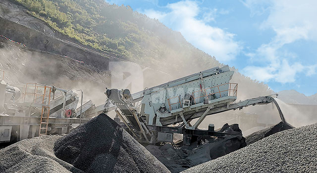 The 150TPH capacity mobile crusher plant for break the coal ore