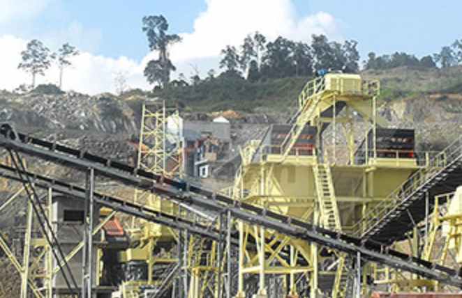 500 tons per hour Andesite Crushing Plant In Indonesia
