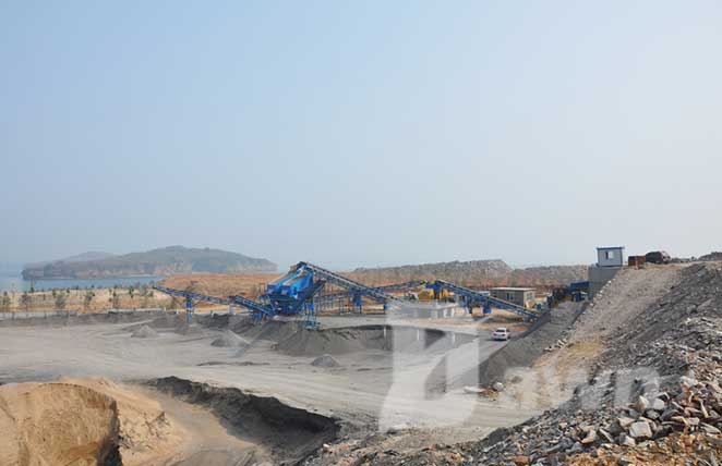 500TPH Granite Crushing And Sand Making Plant