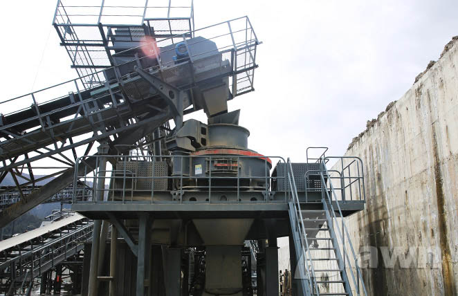 Limestone crushing line design