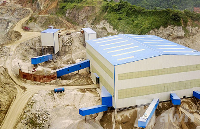 1000T/H diabase sand production line