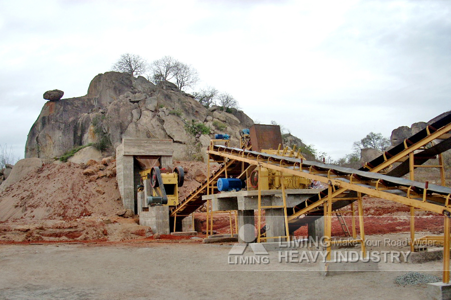 The 150t/h Dolomite Crushing Plant