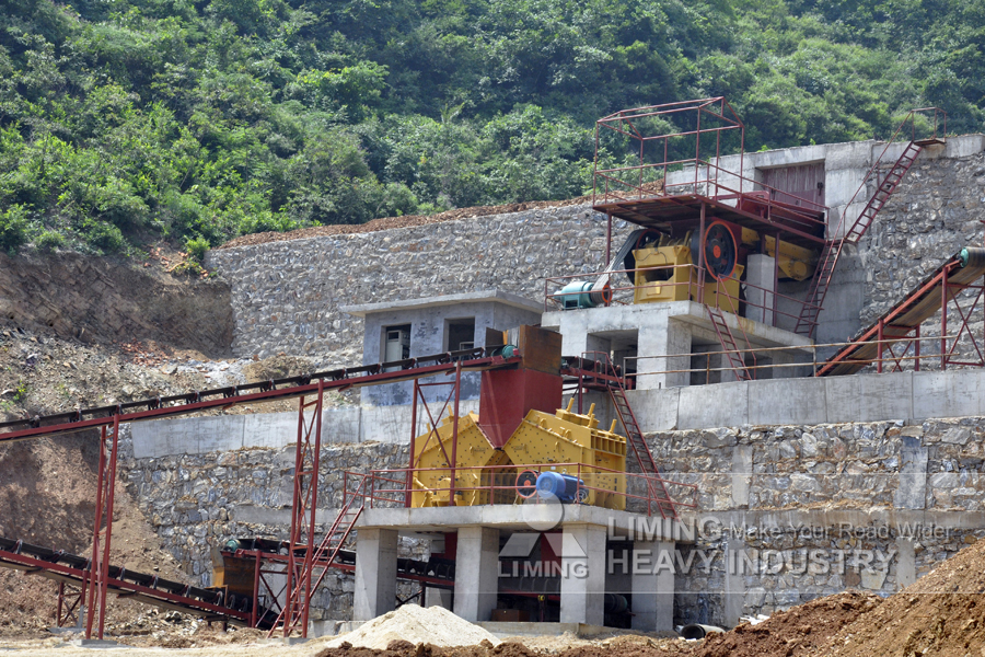 80-100TPH non-metal stone crushing plant