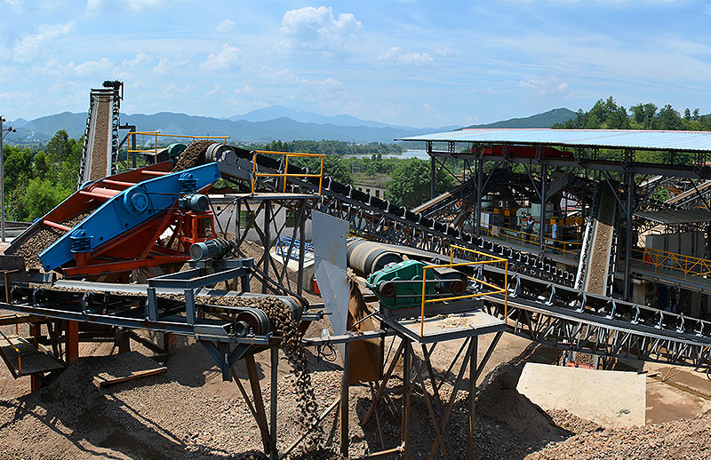 200tph river stone sand making line in phil