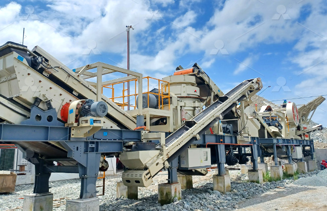 River pebble crushing production line in Philippine