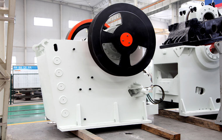 The Soft stone crushing plant