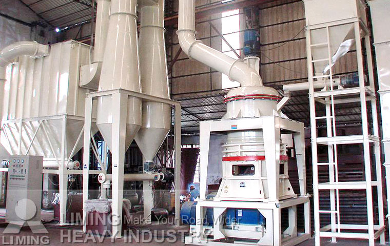 The micro powder mill for 500mesh limestone