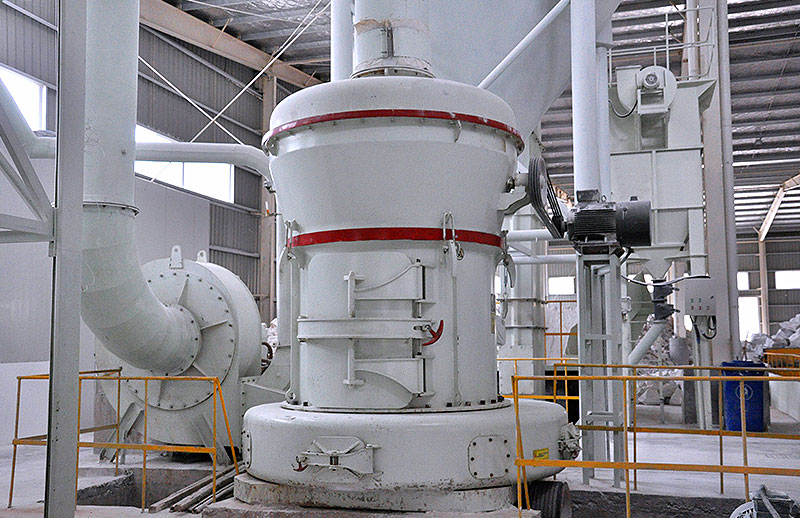 The calcium carbonate production line MTW trapezium mill