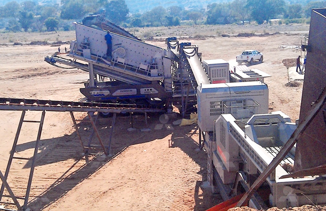 300tph stone crushing line in Qatar